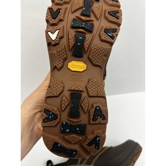 LL Bean Storm Chaser Tek 2.5 Boots Mens Sz 7 US Brown Slip On Outdoors Workwear - Picture 3 of 14